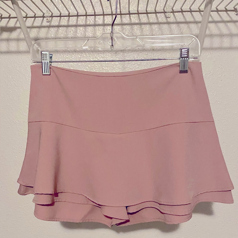 NWOT Light Pink Mini Skort